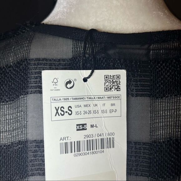 Zara Artsy Embroidered Button Front Kimono Duster - Picture 16 of 16